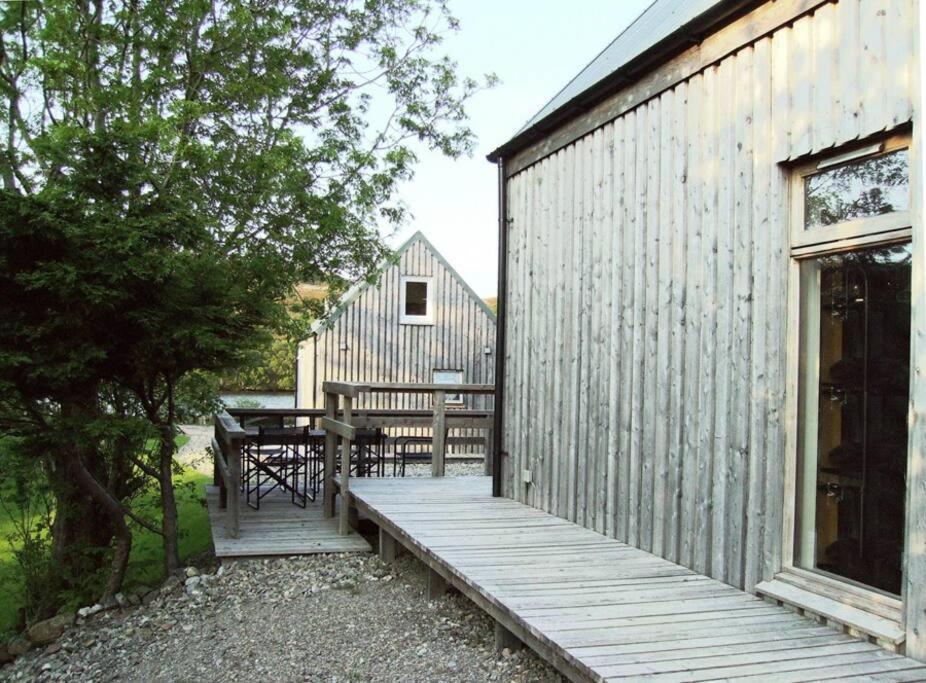 Blar Na Leisg, Self Catering Lodge 2. Drumbeg Eksteriør billede